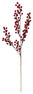 Rönnbär - Blomdekoration, H 70 cm - Röd