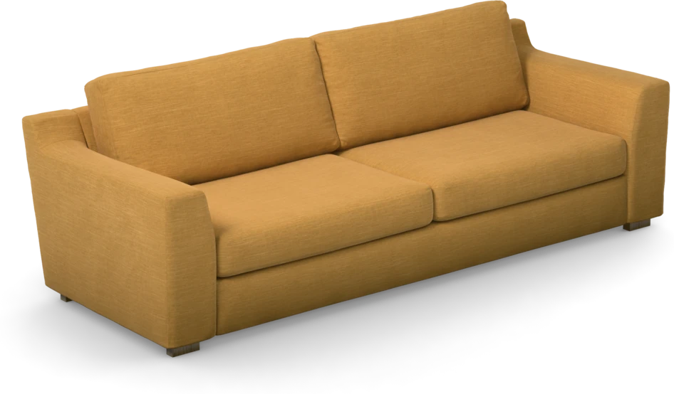 Friday - 3-sits soffa - Gul