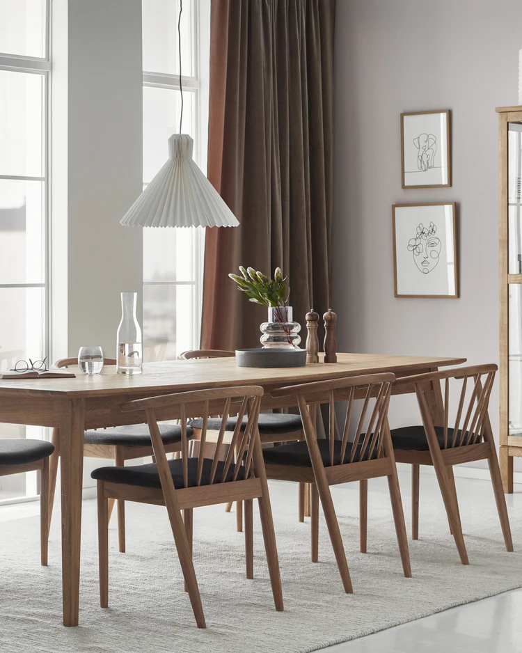 Ekerö - Matgrupp med 4 stolar Ekenäs - inspiration