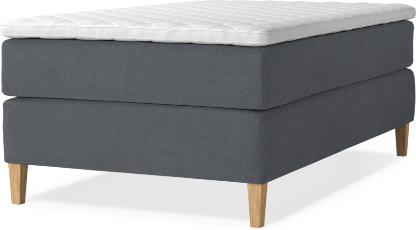 Delux Exclusive - Kontinentalsäng, enkelsäng 120 cm med bäddmadrass