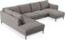 Madison Lux - 2-sits soffa med divan vänster och schäslong höger - Beige