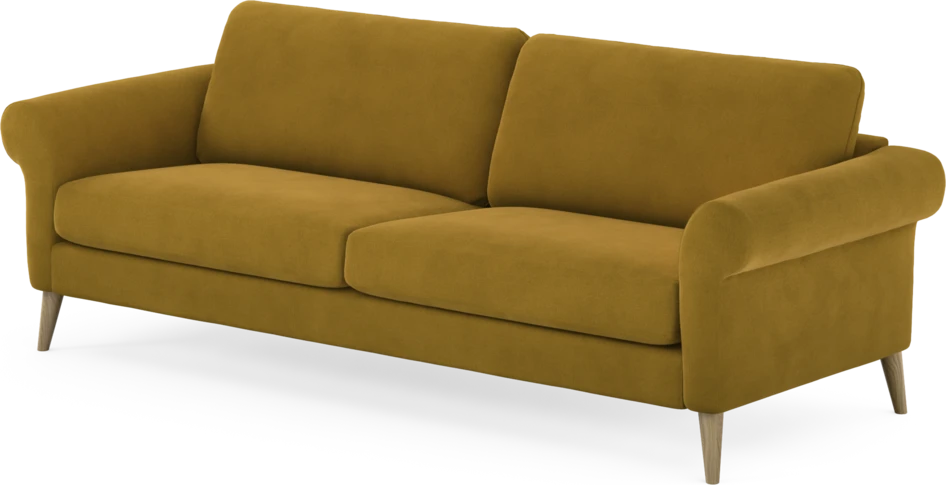 Bridge - 4-sits soffa - Gul