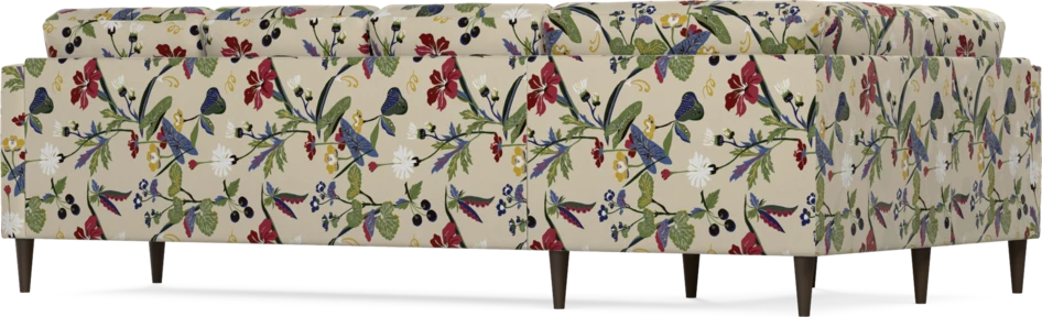 Eden - Hörnsoffa, 1+3-sits - Flerfärgad
