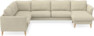 Bridge - Hörnsoffa, 2+3-sits med schäslong höger - Beige