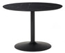 Remo - Matbord, Ø 106 cm - Svart