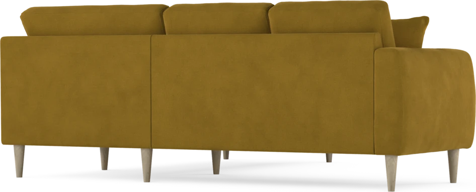 Eden - Hörnsoffa, 2+2-sits - Gul