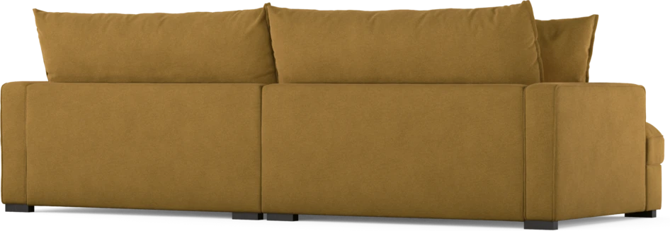 Rossi - 4-sits soffa - Gul