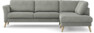 Bridge - 3-sits soffa med divan höger - Grå