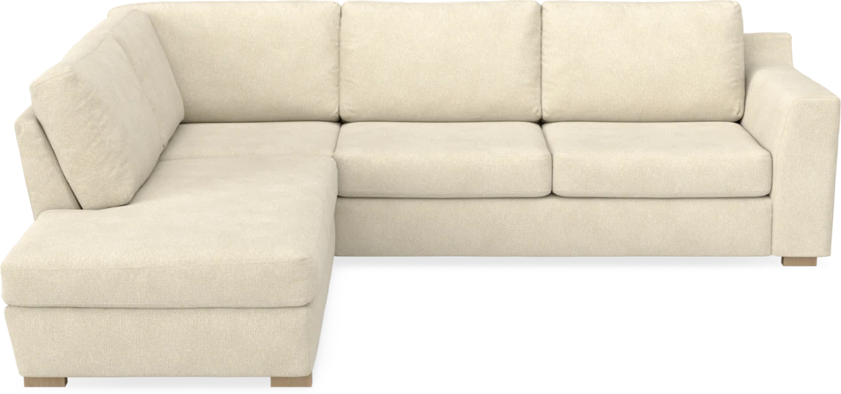 Friday - 2,5-sits soffa med divan vänster - Beige