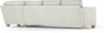 Friday - Hörnsoffa, 3+2-sits - Vit