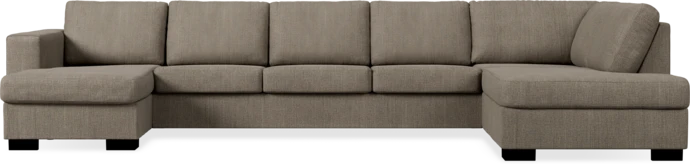 Nevada, 4-sits soffa med schäslong vänster och divan höger