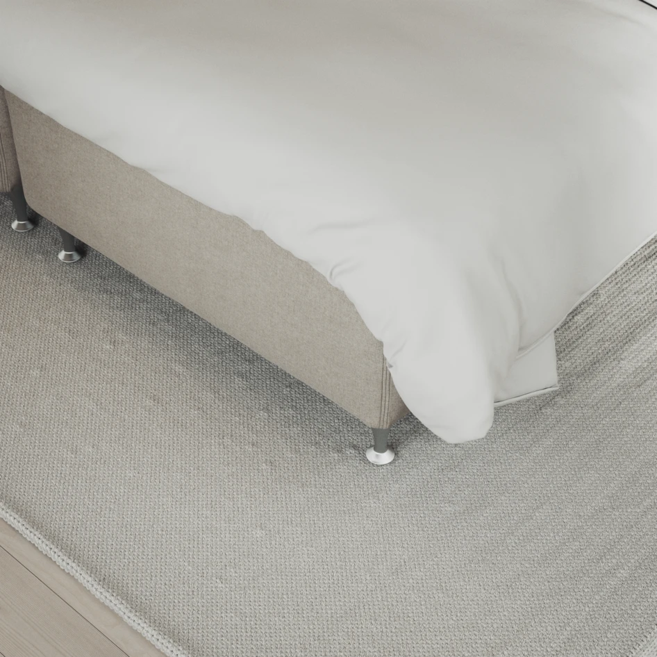 Delux Pikerad XL - Sänggavel, 90-210 cm - Beige