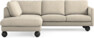 Madison Lux - 2-sits soffa med divan vänster - Beige