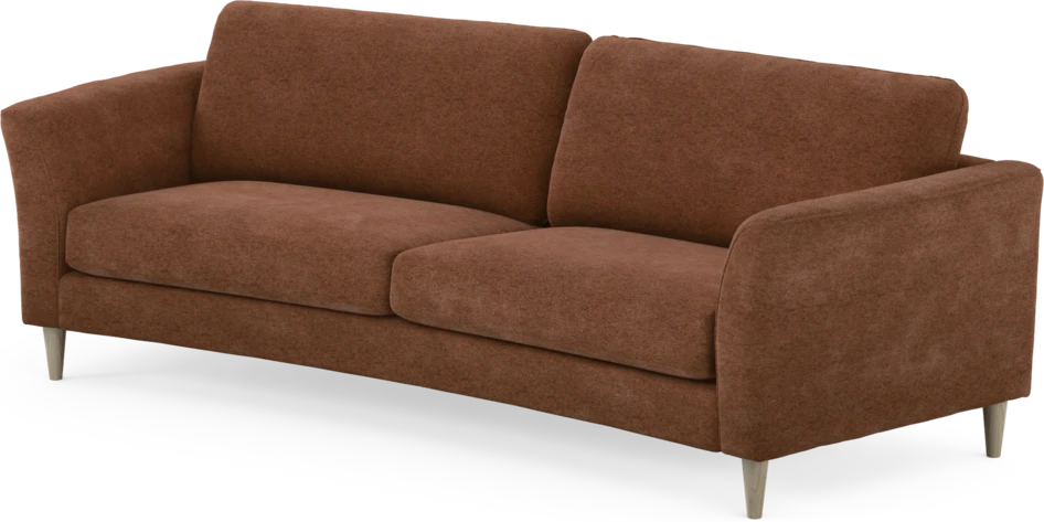 Bridge - 3-sits soffa svängd - Orange