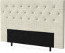 New York pikerad - Sänggavel, 90-210 cm - Beige