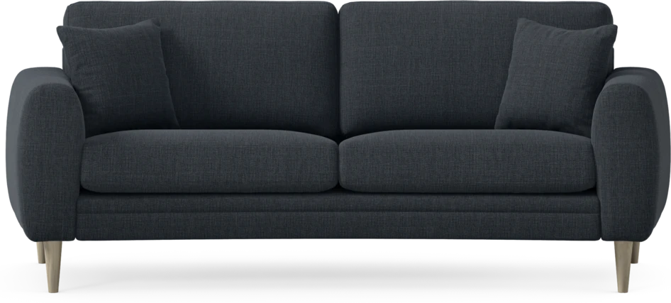 Eden - 2,5-sits soffa svängd - Blå