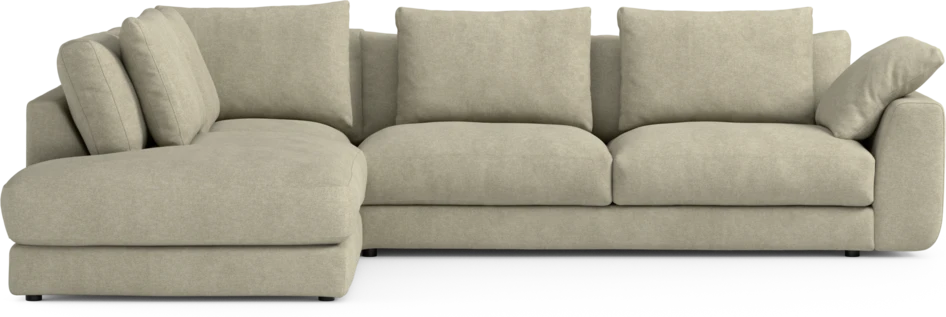 Amie - 3-sits med divan vänster - Beige