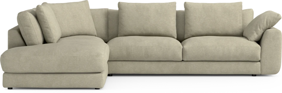 Amie - 3-sits med divan vänster - Beige