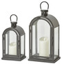 Björkö - Lanterna, 2-pack, H 29,5-39 cm - Svart
