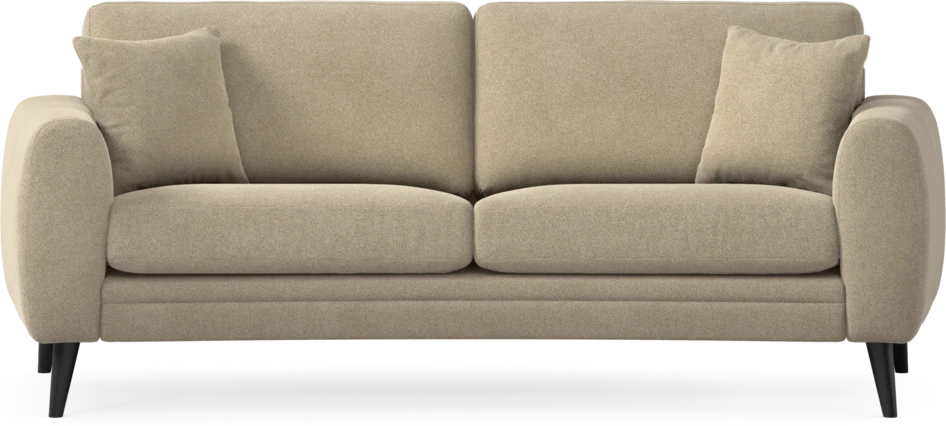 Eden - 2,5-sits soffa svängd - Beige