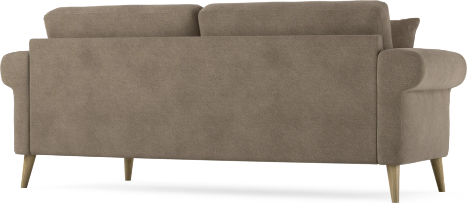Eden - 2,5-sits soffa svängd - Brun