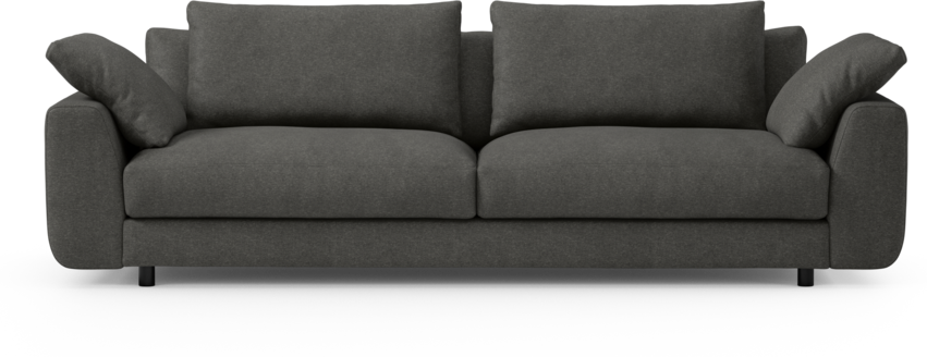 Amie - 4-sits soffa - Grå