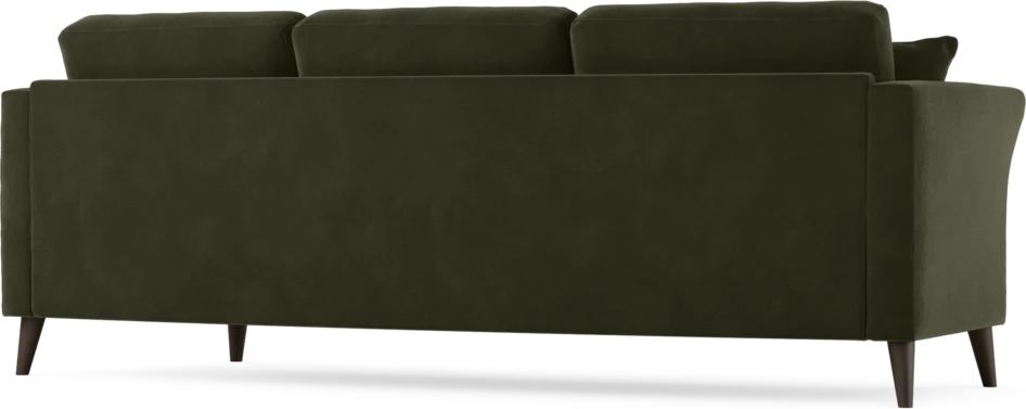 Eden - 3-sits soffa svängd - Grön