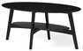 Flora - Soffbord, L 110 B 60 H 50 cm - Svart