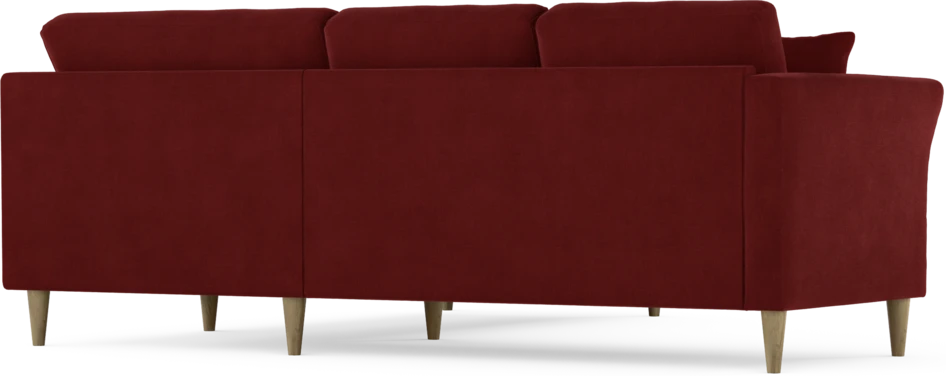 Eden - Hörnsoffa, 2+2-sits - Röd