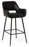 Gordon - Barstol, Sh 76 cm - Svart