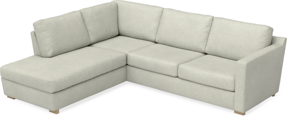 Friday - 2,5-sits soffa med divan vänster - Beige