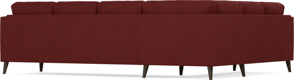 Eden - Hörnsoffa, 2+3-sits - Röd