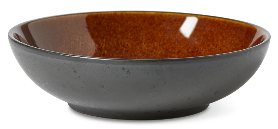 Bitz Gastro - Pastatallrik, Ø 20 cm - Brun