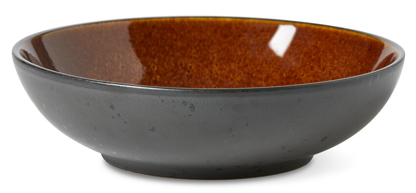 Bitz Gastro - Pastatallrik, Ø 20 cm - Brun