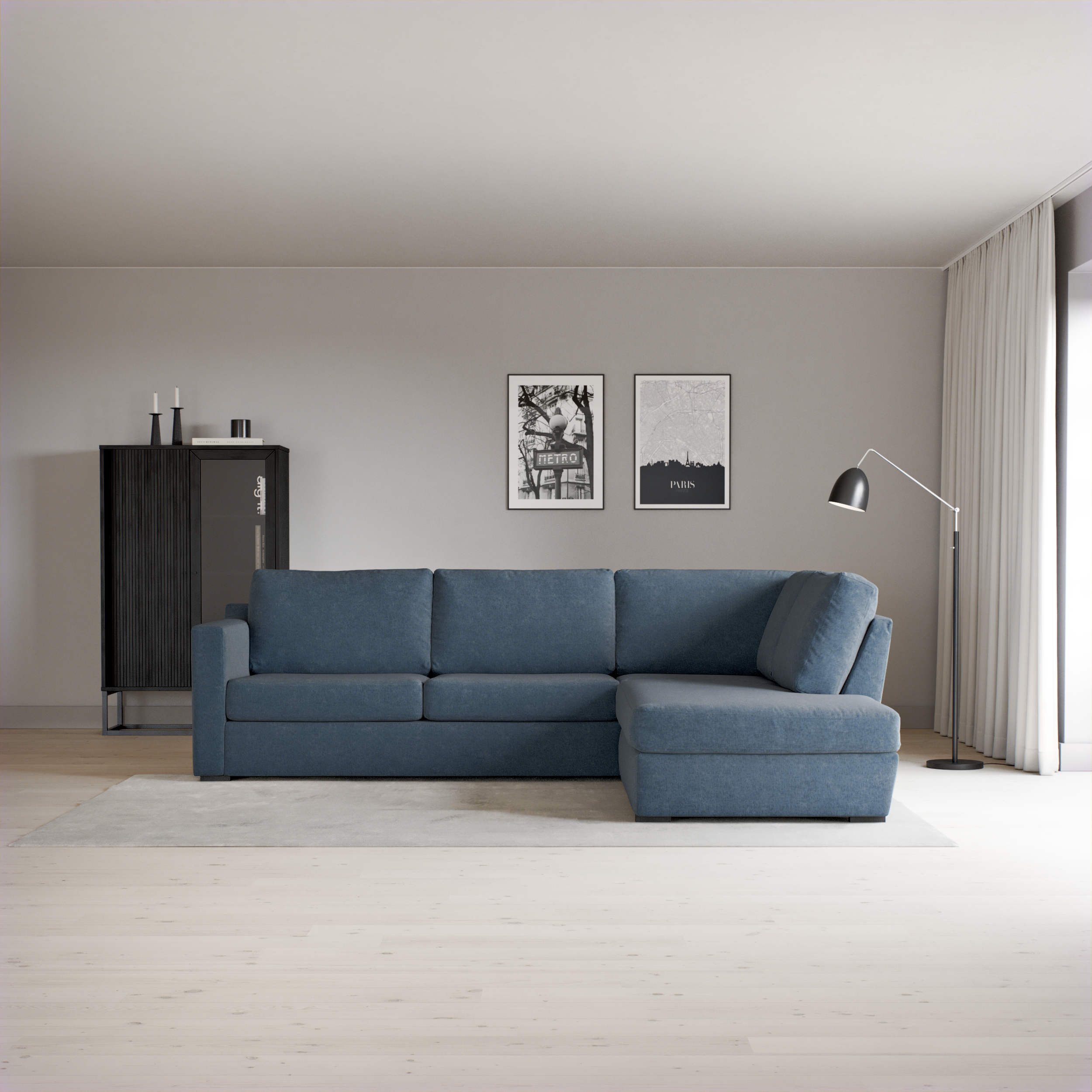 Friday - 2,5-sits soffa med divan höger - inspiration
