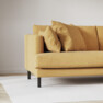 Harper - 3-sits soffa, hel dyna - Gul