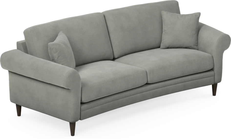 Eden - 2,5-sits soffa svängd - Grå