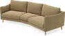 Madison - 3-sits soffa svängd, 90 cm - Brun