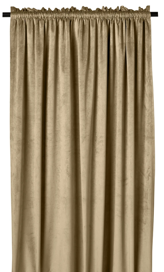 Gabrielle  - Gardin, 135x250 cm, 2-pack - Beige