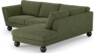 Madison - 2-sits soffa med divan höger - Grön