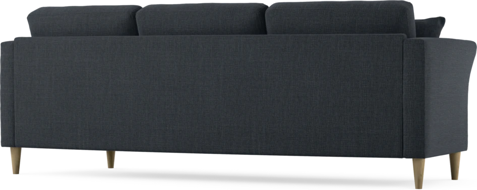 Eden - 3-sits soffa svängd - Blå