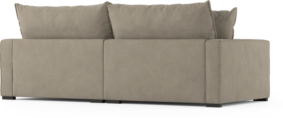 Rossi - 3-sits soffa, hel dyna - Beige