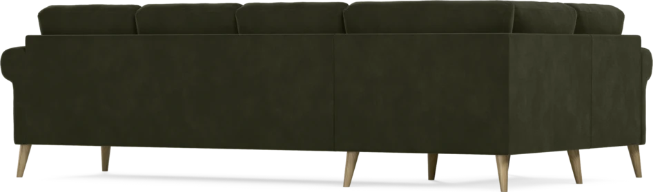 Eden - Hörnsoffa, 1+3-sits - Grön