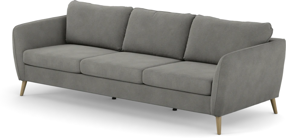 County - 3-sits soffa - Grå