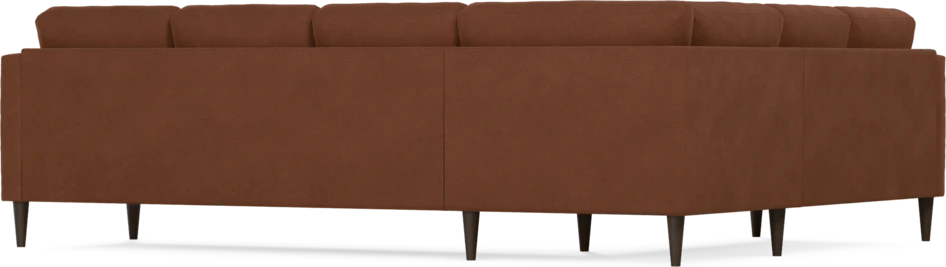 Eden - Hörnsoffa, 2+3-sits - Orange