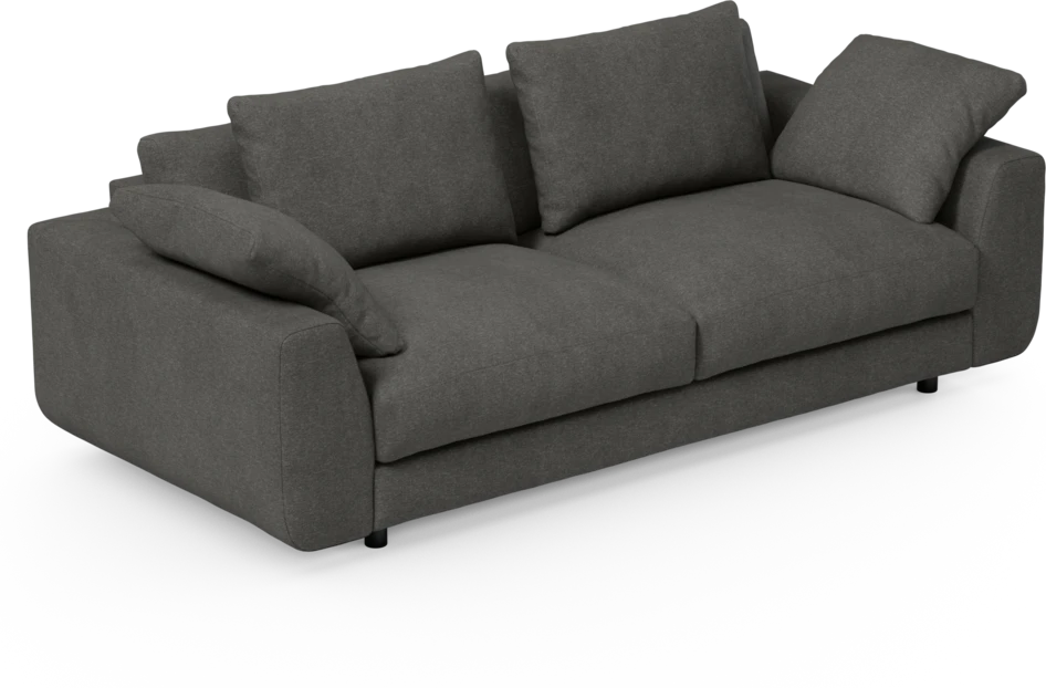 Amie - 3-sits soffa - Grå