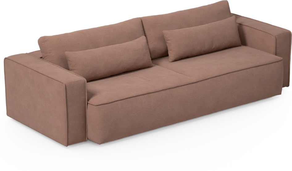 Ide - Bäddsoffa 4-sits - Rosa