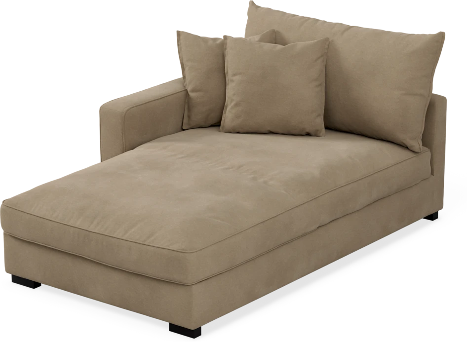 Rossi - Schäslong vänster - Beige