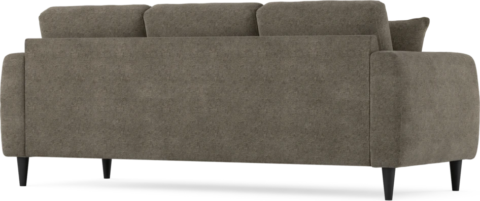 Eden - 3-sits soffa - Brun