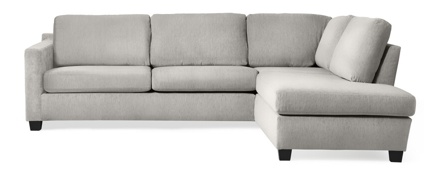 Friday - 2,5-sits soffa med divan höger - Grå